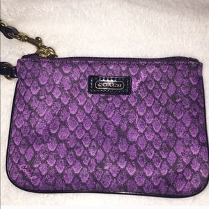 Coach Wristlet